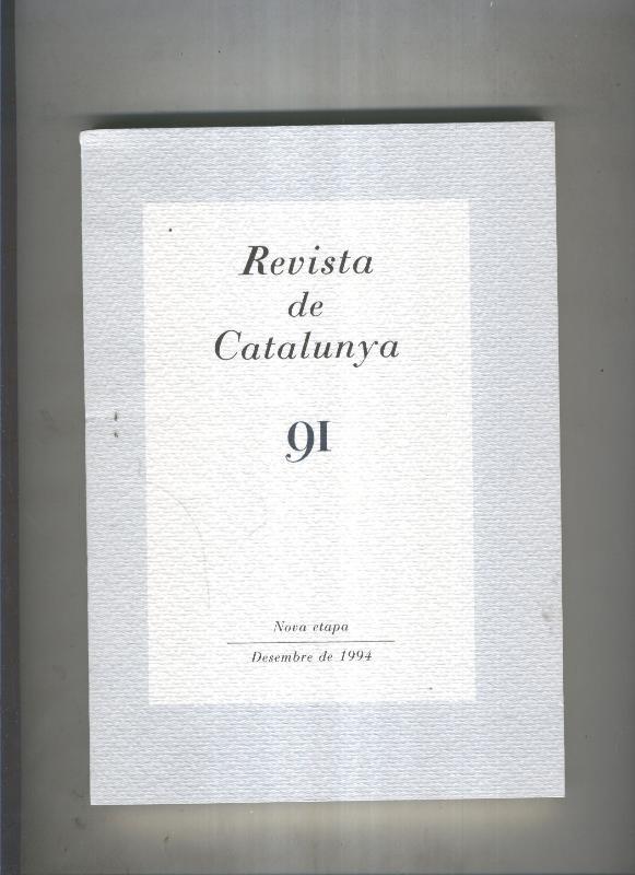 Revista de catalunya numero 091