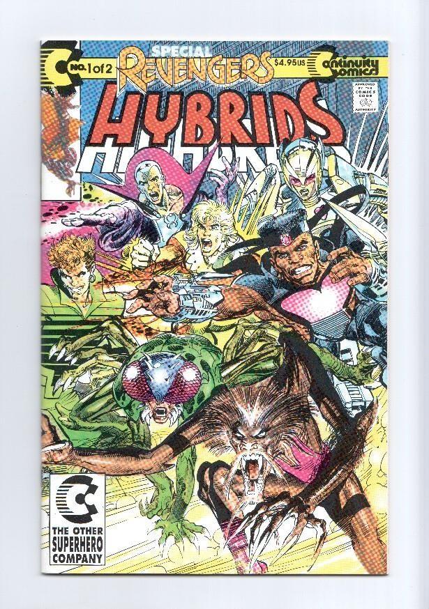 HYBRIDS SPECIAL REVENGERS, Vol.1: Numero 01 (Continuity Comics 1993)