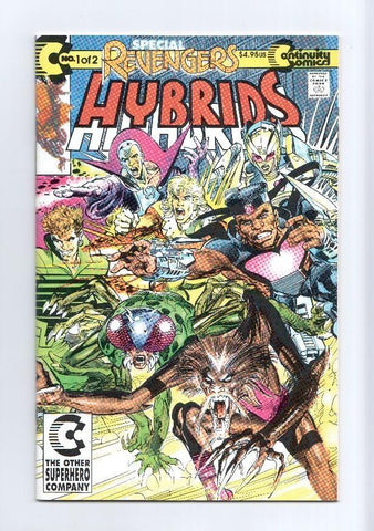 HYBRIDS SPECIAL REVENGERS, Vol.1: Numero 01 (Continuity Comics 1993)
