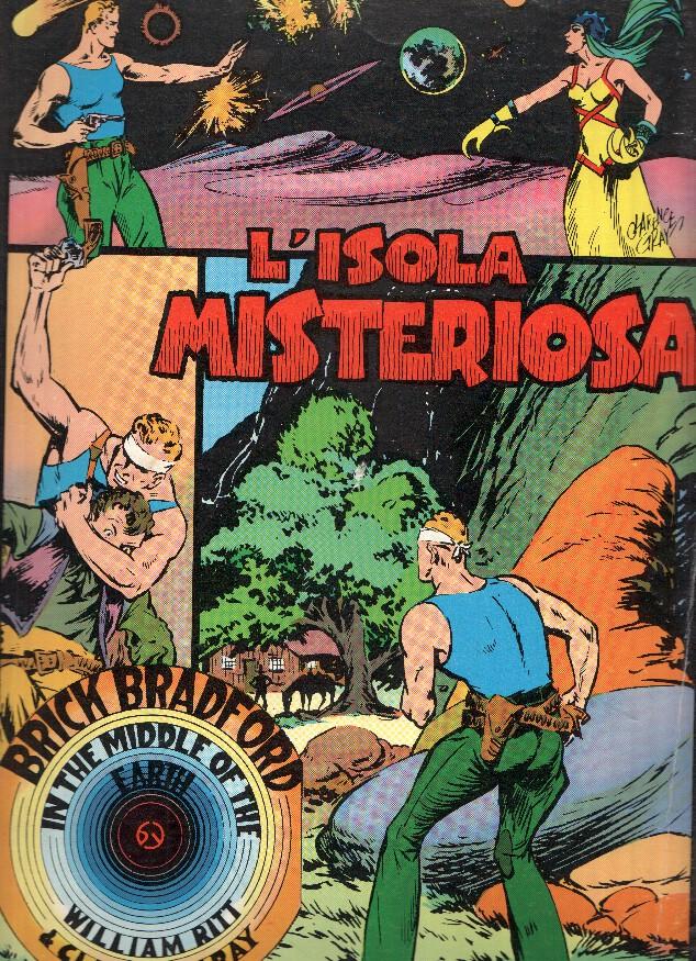 Brick Bradford : L, isola misteriosa (tiras dominicales 25.11.1934 al 29.12.1934)