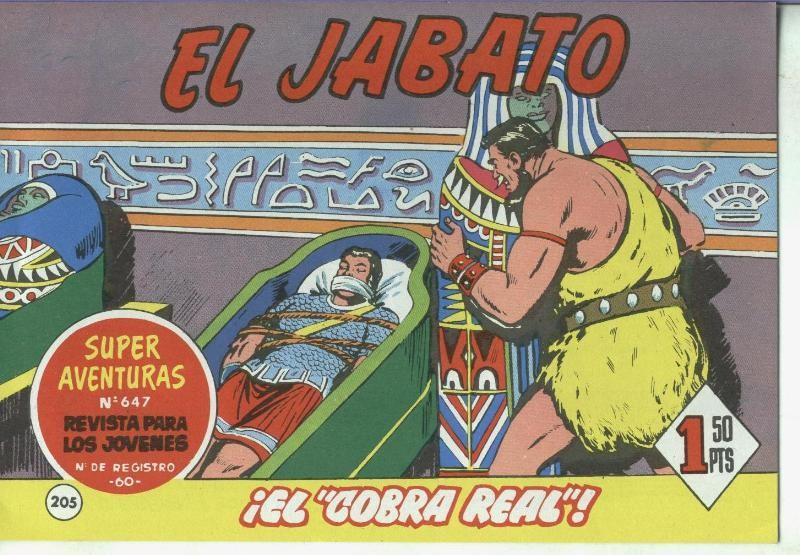 El Jabato facsimil numero 205: El cobra real