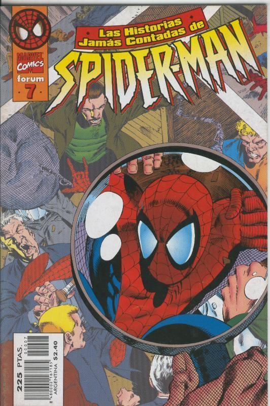 Las historias jamas contadas de Spiderman numero 07: Tras la pista del asombroso Spiderman