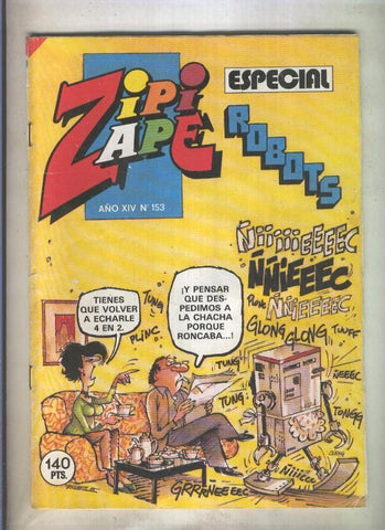 Zipi y Zape especial numero 153: Robots (numerado 2 en trasera)