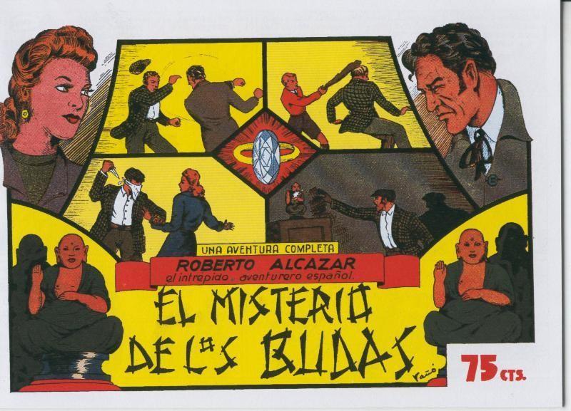 Roberto Alcazar y Pedrin facsimil numero 0060: El misterio de los budas