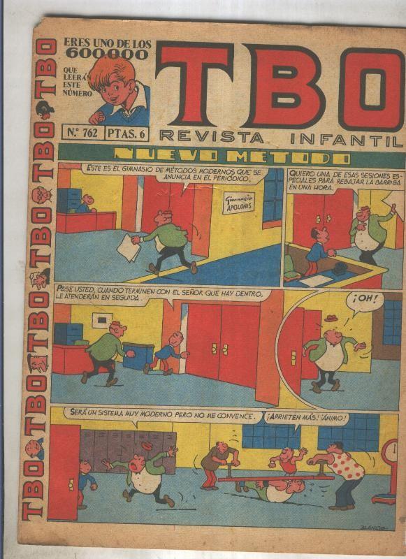 TBO numero 762: Nuevo metodo (Blanco), (numerado 2 en trasera)