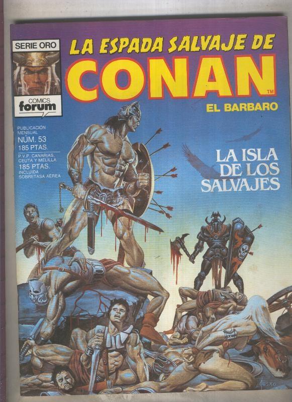 La Espada Salvaje de Conan primera edicion numero 053