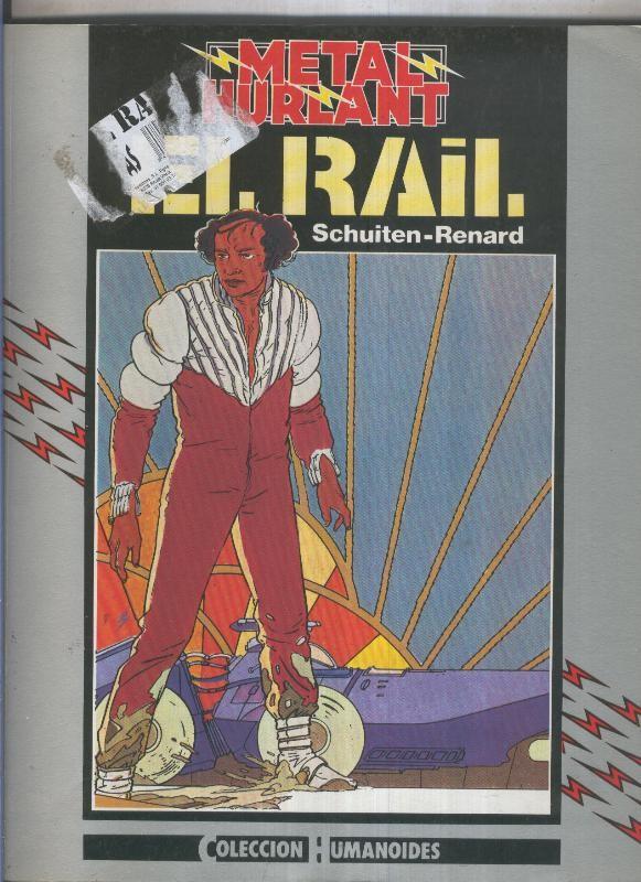 Humanoides numero 23: El Rail (numerado 2 en interior cubierta)