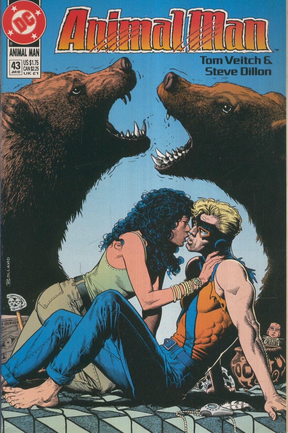 ANIMAL MAN Vol.1 numero 43: Tiger tiger burning bright
