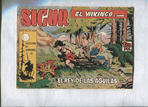 Facsimil: Sigur el vikingo numero 11: El rey de las aguilas