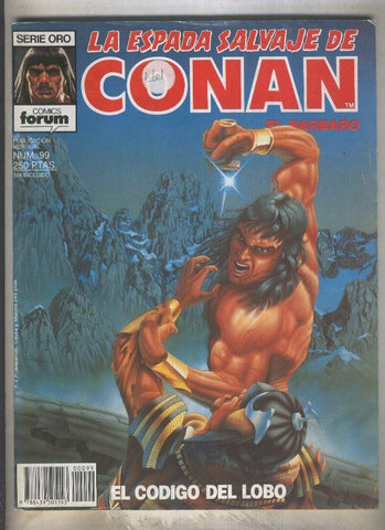 La Espada Salvaje de Conan primera edicion numero 099 (numerado 1 en trasera)