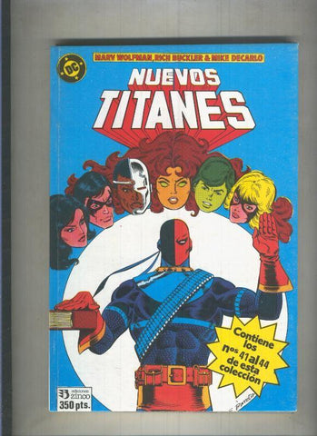 Nuevos Titanes volumen 1 retapado numero 41 al 44