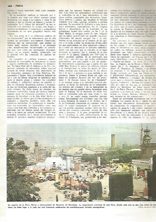 LAMINA MONITOR 0495: FERIA DE MUESTRAS DE BARCELONA