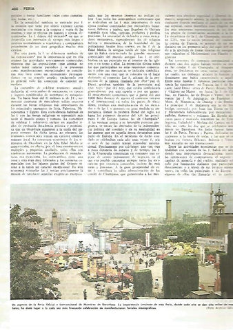 LAMINA MONITOR 0495: FERIA DE MUESTRAS DE BARCELONA