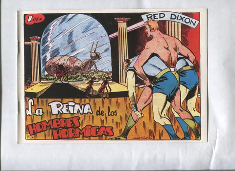 Facsimil: Red Dixon primera serie numero 05: La reina de los hombres hormigas