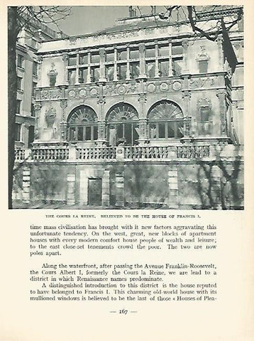 LAMINA 1794: PARIS.Palacio de Francisco I