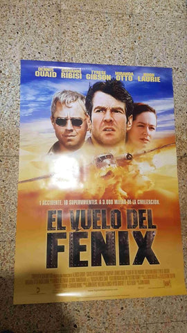 Poster cine: El vuelo del Fenix