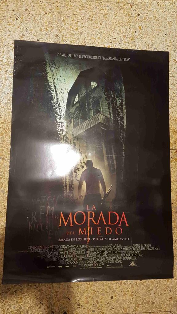 Poster cine: La morada del miedo
