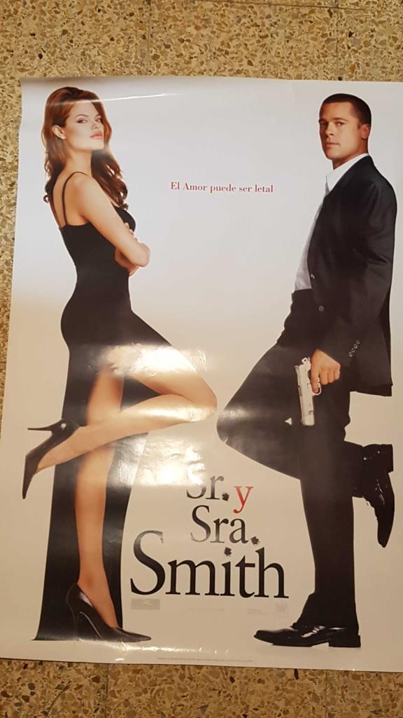 Poster cine: Sr. y Sra Smith