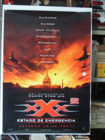 Poster cine: XXX 2 estado de emergencia