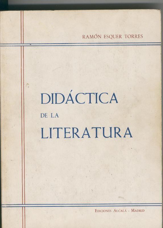 Didactica de la literatura (subrayado en algunas paginas)