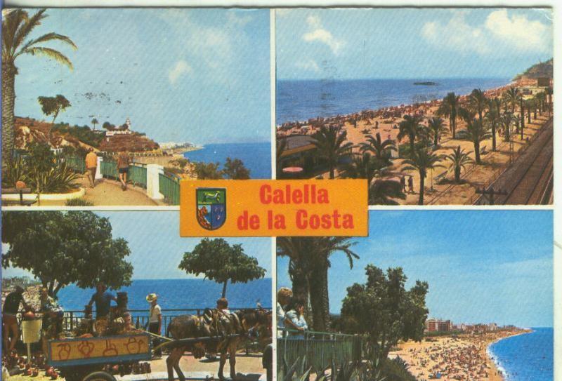 Postal 5228 : Vistas varias de Calella de la Costa