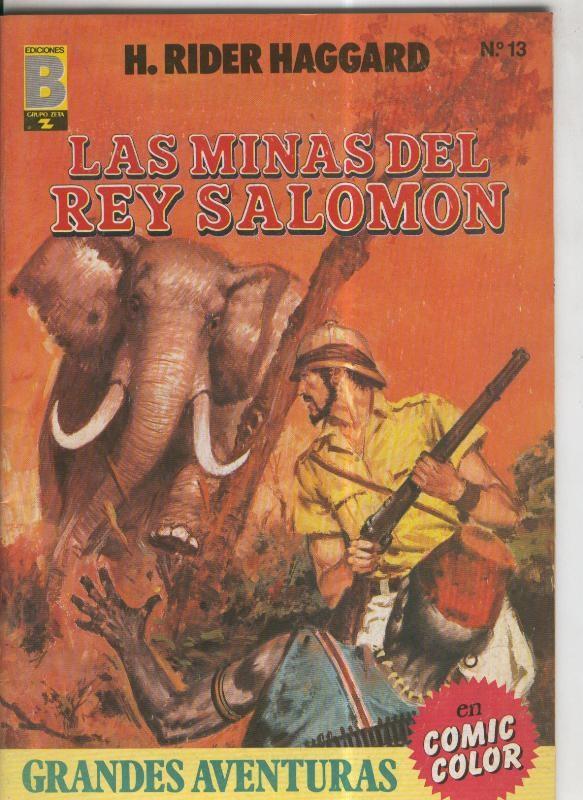 Grandes Aventuras numero 13: H.Rider Haggard: Las minas del Rey Salomon