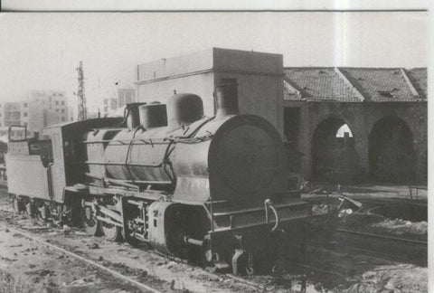 Postal Tren numero 0148: Locomotora vapor 140/2181