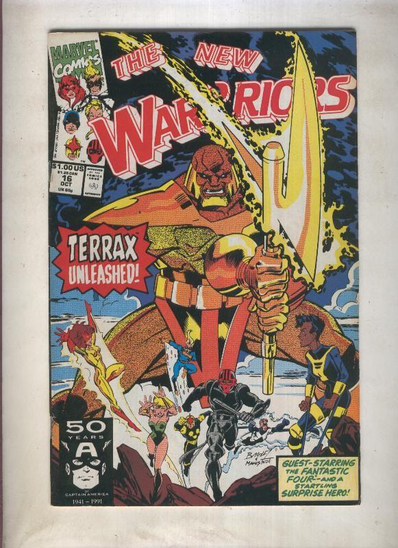 The New Warriors volumen 1 numero 016 (1991)