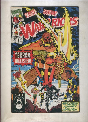 The New Warriors volumen 1 numero 016 (1991)
