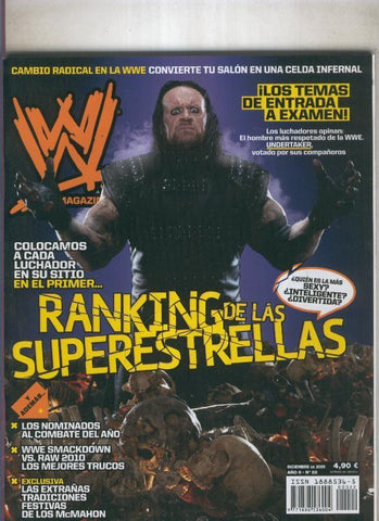 w  magazine numero 022: Ranking de las estrellas