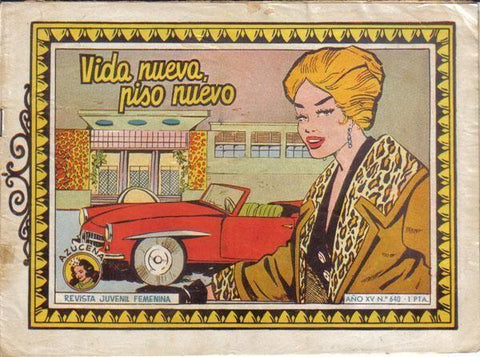 Azucena numero 640: Vida nueva, piso nuevo (algun dibujo ha sido coloreado)
