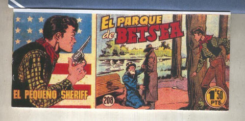 El Pequeño Sheriff facsimil numero 208: El parque de Betsea