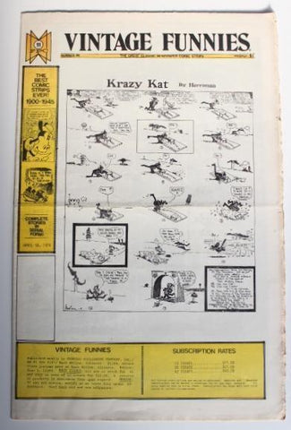 VINTAGE FUNNIES No.099 - The Great Classic Newspaper Comic Strips (1975)