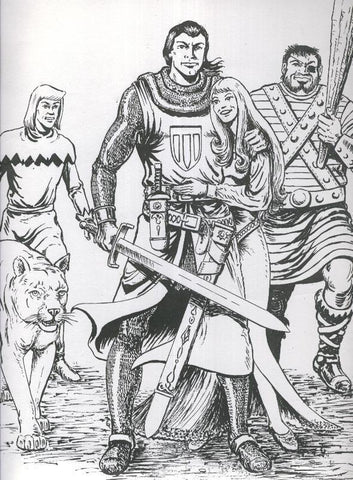 El Boletin: Poster DIN 3 numero 082: El Capitan Trueno en blanco y negro (realizado en papel)