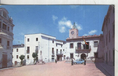 Postal: Torrelles de Foix: Plaza Mayor