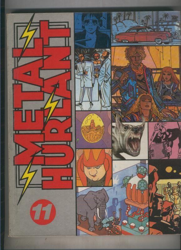 Metal Hurlant revista retapado numerado 11 con los numeros 33 al 35