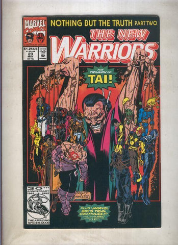 The New Warriors volumen 1 numero 023 (1992)