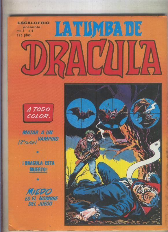 La Tumba de Dracula-Mundicomic: volumen 2 numero 6 (numerado 4 en trasera)