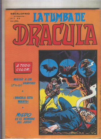 La Tumba de Dracula-Mundicomic: volumen 2 numero 6 (numerado 4 en trasera)