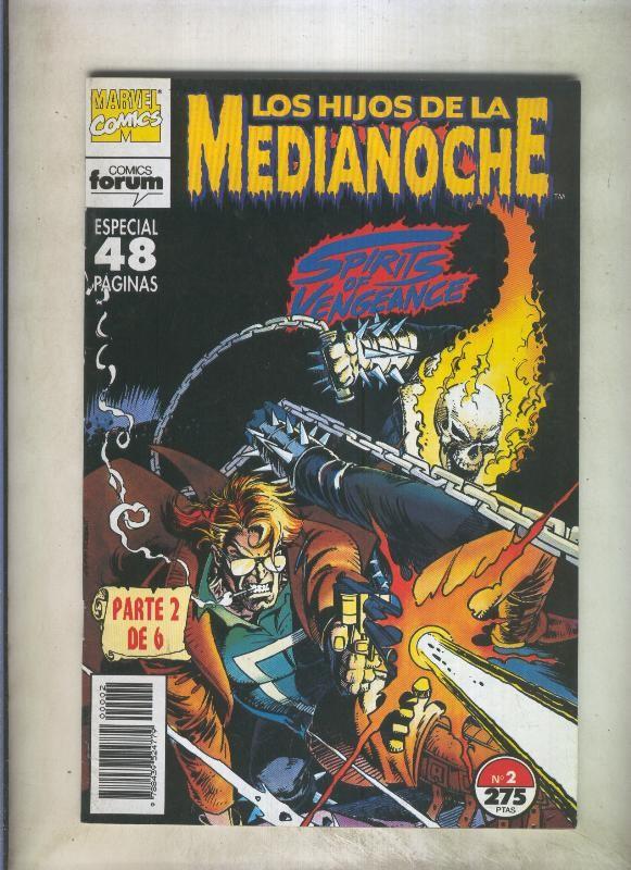 Los Hijos de la Medianoche volumen 1 numero 2 (numerado 1 en trasera)