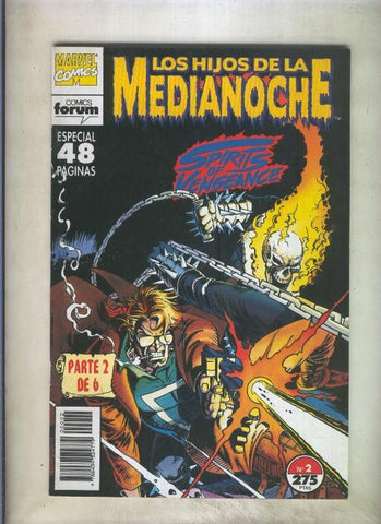 Los Hijos de la Medianoche volumen 1 numero 2 (numerado 1 en trasera)