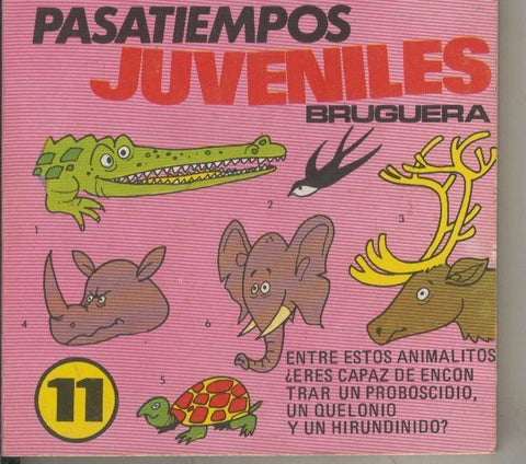 Pasatiempos juveniles numero 11