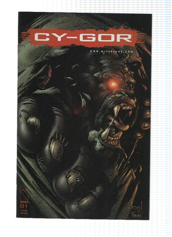 CY-GOR, Volume 1, Numero 01: Fire in Mind (Image Comics)