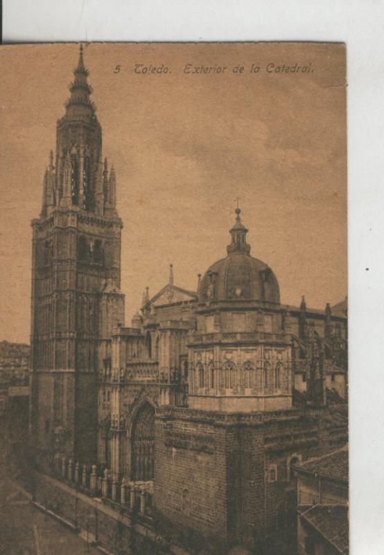 Postal 009592: Exterior catedralde Toledo