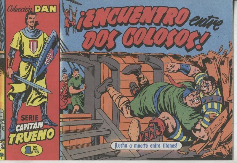 El Capitan Trueno facsimil numero 033: Encuentro entre dos colosos