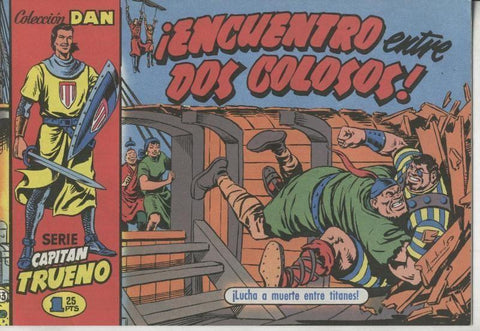 El Capitan Trueno facsimil numero 033: Encuentro entre dos colosos