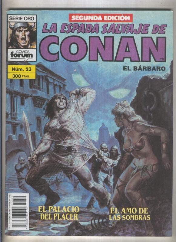 La Espada Salvaje de Conan volumen 1 segunda edicion numero 023 (numerado 2 en trasera) 