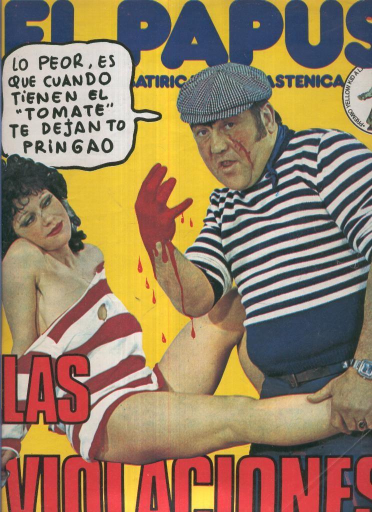 El Papus. Revista de humor numero 208: Las violaciones