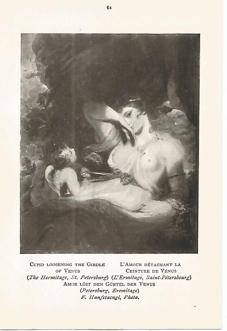 Lamina 249: REYNOLDS. Cupido atando la cintura de Venus