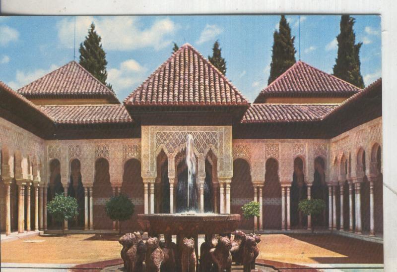 Postal 5439 : Patio de los leones, la alhambra de Granada